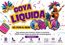 Goya Líquida Carnaval ya está en marcha