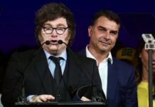 Milei apoyó la candidatura de Flavio Bolsonaro y llamó a Lula da Silva “ladrón”