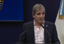 El ministro de Economía, Luis Caputo superó el primer test del nuevo programa financiero