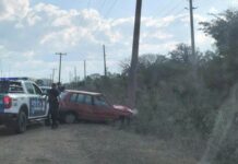 Ruta 12: un automovil chocó un poste y dejó sin Luz al Norte de Goya