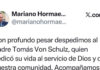 Necrológicas: Pesar por el fallecimiento del Padre Tomás Von Schulz