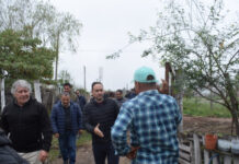 El Intendente Hormaechea recorrió Barrio los Chacales