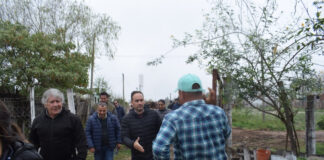El Intendente Hormaechea recorrió Barrio los Chacales