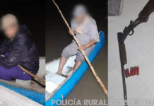 Cazadores detenidos en la Reserva Natural Isoró