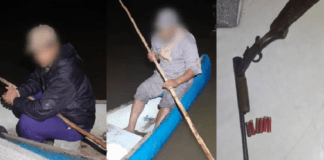 Cazadores detenidos en la Reserva Natural Isoró