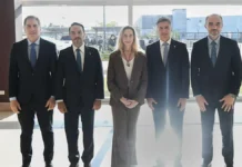 Juan Pablo Valdés participó en Chaco de la cumbre nacional con Karina Milei