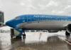 La tormenta provocó demoras en el aeropuerto de Corrientes