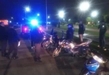 Siete demorados y cuatro motos secuestradas en un operativo contra los “stunt”