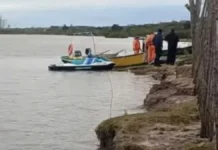Hallaron en Corrientes el cuerpo del chaqueño desaparecido en el río Paraná