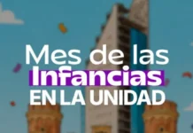 La Unidad será sede de festejos por el Mes de las Infancias