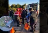 Corrientes: un policía descarriló su auto dentro de un arroyo