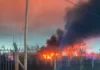 Apagón en La Plata: un incendio en una central eléctrica dejó sin luz a varios barrios