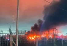 Apagón en La Plata: un incendio en una central eléctrica dejó sin luz a varios barrios