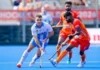 Los Leones vencieron a India y quedaron a un paso de las semifinales