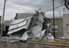 Santa Fe: un fuerte temporal de viento y granizó azotó a Las Rosas