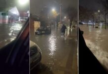 Fuerte temporal en Buenos Aires: hay vuelos demorados, cortes de energía y destrozos