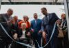 El gobernador Valdés inauguró un hospital y un cuartel de bomberos
