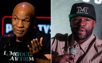 Tyson reconfirma la pelea con Mayweather tras la recuperación de su mano