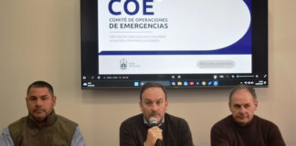 Intendente Hormaechea dispuso la creación del COE