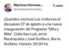 Inauguración nueva obra de pavimento del programa “Mita y Mita”