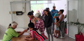 Desarrollo Social: Entrega de módulos alimentarios