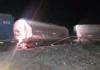 Descarriló un tren de carga en Mendoza