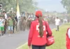 Multitudinaria peregrinación juvenil a Itatí