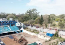 Regatas Corrientes inició las obras de remodelación de su estadio de básquet