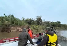 Lo sorprendieron pescando en una zona vedada