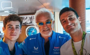 Scaloni apareció en el GP de Italia de Fórmula 1: “Ahora estoy disfrutando”