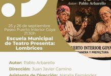 25 al 27 de septiembre: Cultura programó funciones teatrales