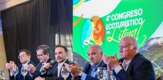 Valdés encabezó la apertura del 4° Congreso Ecoturístico del Litoral