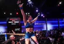 Ailín Pérez derrotó a Norma Dumont y suma siete triunfos seguidos en UFC