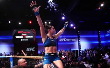 Ailín Pérez derrotó a Norma Dumont y suma siete triunfos seguidos en UFC