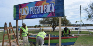 Acondicionamiento de la Plaza “Puerto Boca”