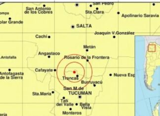 Un sismo sacudió Tucumán: fue de magnitud 5