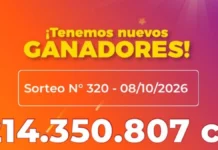 Poceada Correntina: tres apostadores ganaron más de $214 millones cada uno