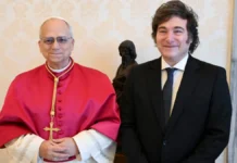 El mensaje de Milei al papa León XIV: “Nos unimos en oración por su salud”