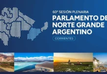 Corrientes será sede de la 60 Sesión Plenaria del Parlamento Norte Grande