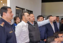 Monitoreo y alerta: Valdés verificó el rendimiento del COE con más tecnología