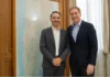 Juan Pablo Valdés se reunió con Diego Santilli en Casa Rosada