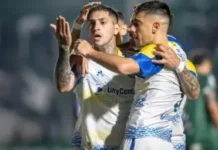 Rosario Central se llevó un triunfo agónico en Junín y lidera la tabla anual