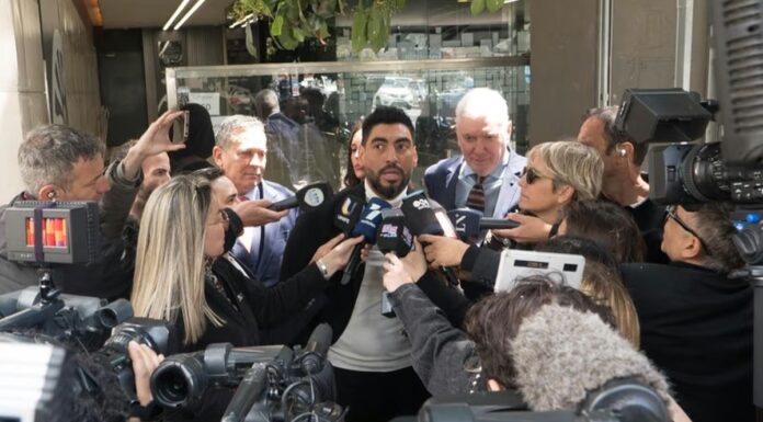 Facundo Moyano se presentó ante la Justicia y levantaron la perimetral que le impedía ver a Candela Arizaga