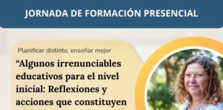 Jornada de Formación presencial con la Licenciada Laura Pitluk