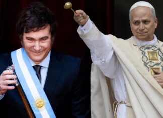 Milei recibirá al papa León XIV “al pie del avión”