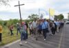 Obispo Canecín recibió a miles de peregrinos de la Virgen del Rosario